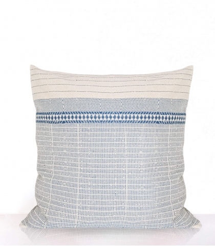 Taie d'oreiller Adom bleu
