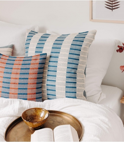 Pillowcase Asom blue 24x24 inches