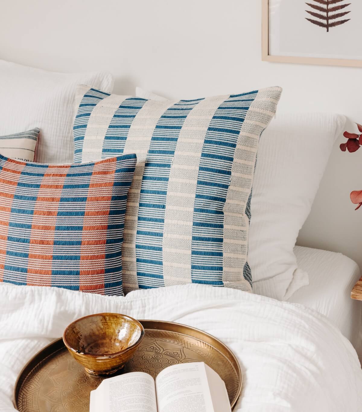 Pillowcase Asom blue 24x24 inches