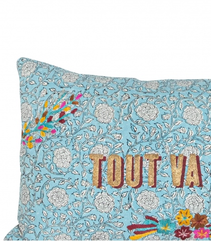 Bana Rectangular cushion cover - 12x20 inches