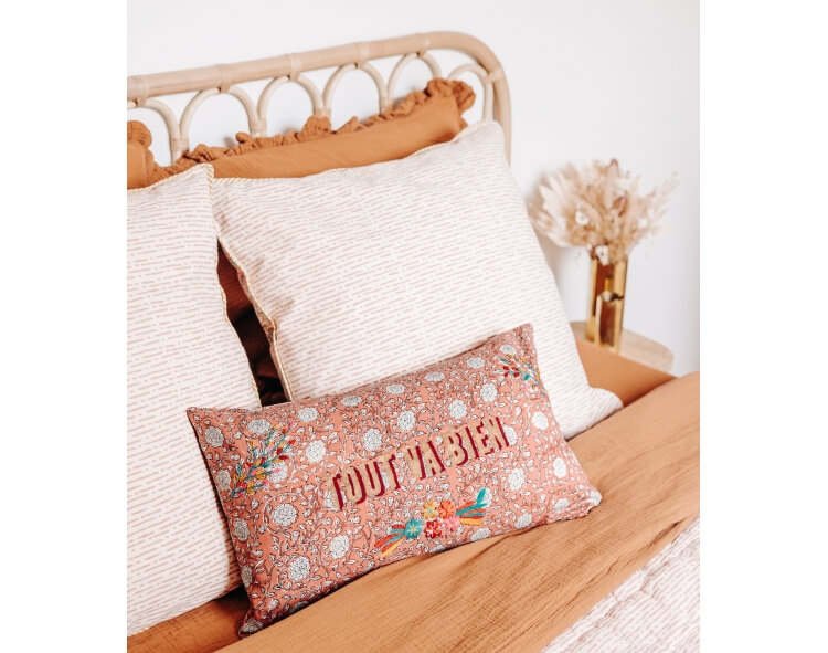 Cushion cover Bana TVB terracotta