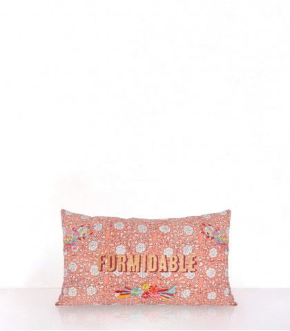 Housse de coussin Bana terracotta