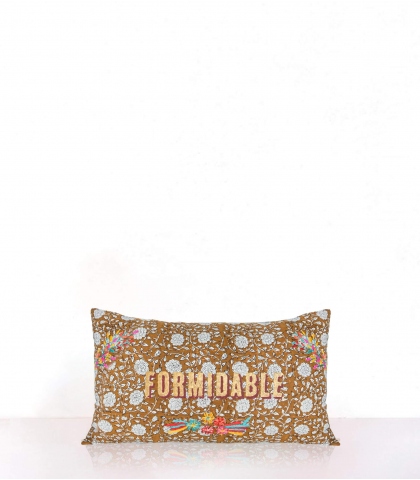 Housse de coussin 30x50 cm - bronze