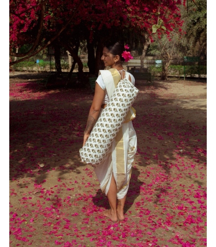 Sac de yoga Palla écru