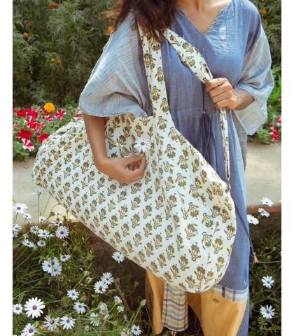 Sac de voyage Palla écru