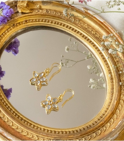 Boucles d'oreilles cristal