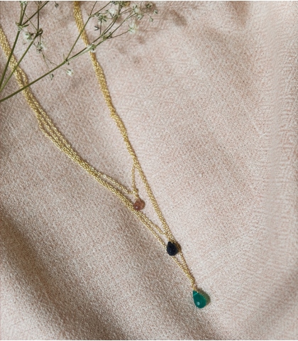Collier tourmaline