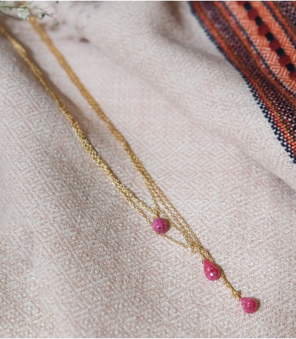 Ruby necklace