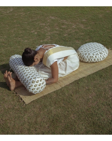 Coussin de méditation - écru