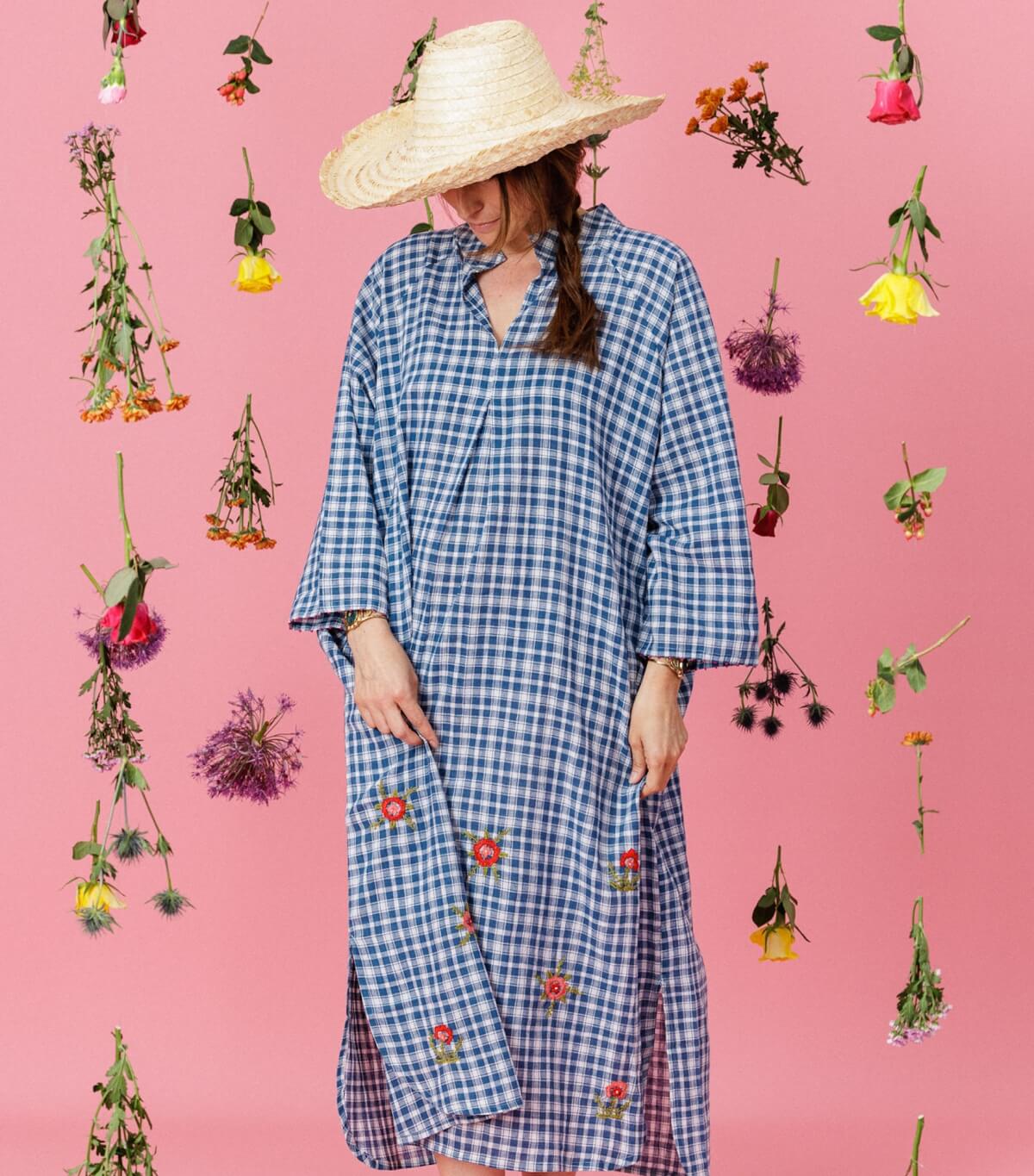 Khadi cotton dress - Jamini x L'Atelier Plume