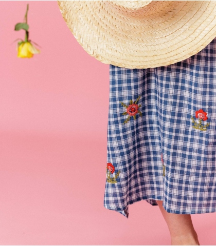 100% Khadi cotton dress - Jamini x L'Atelier Plume