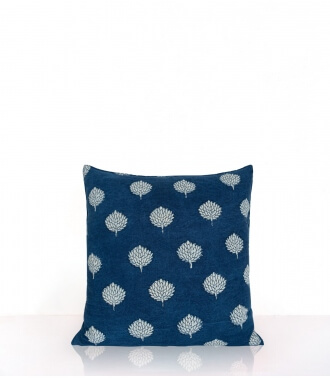 Cushion cover Nagru indigo blue