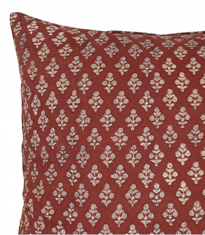 Coussin carré 40x40 cm rouge