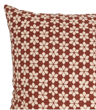 Pillowcase 24x24 inches brick red