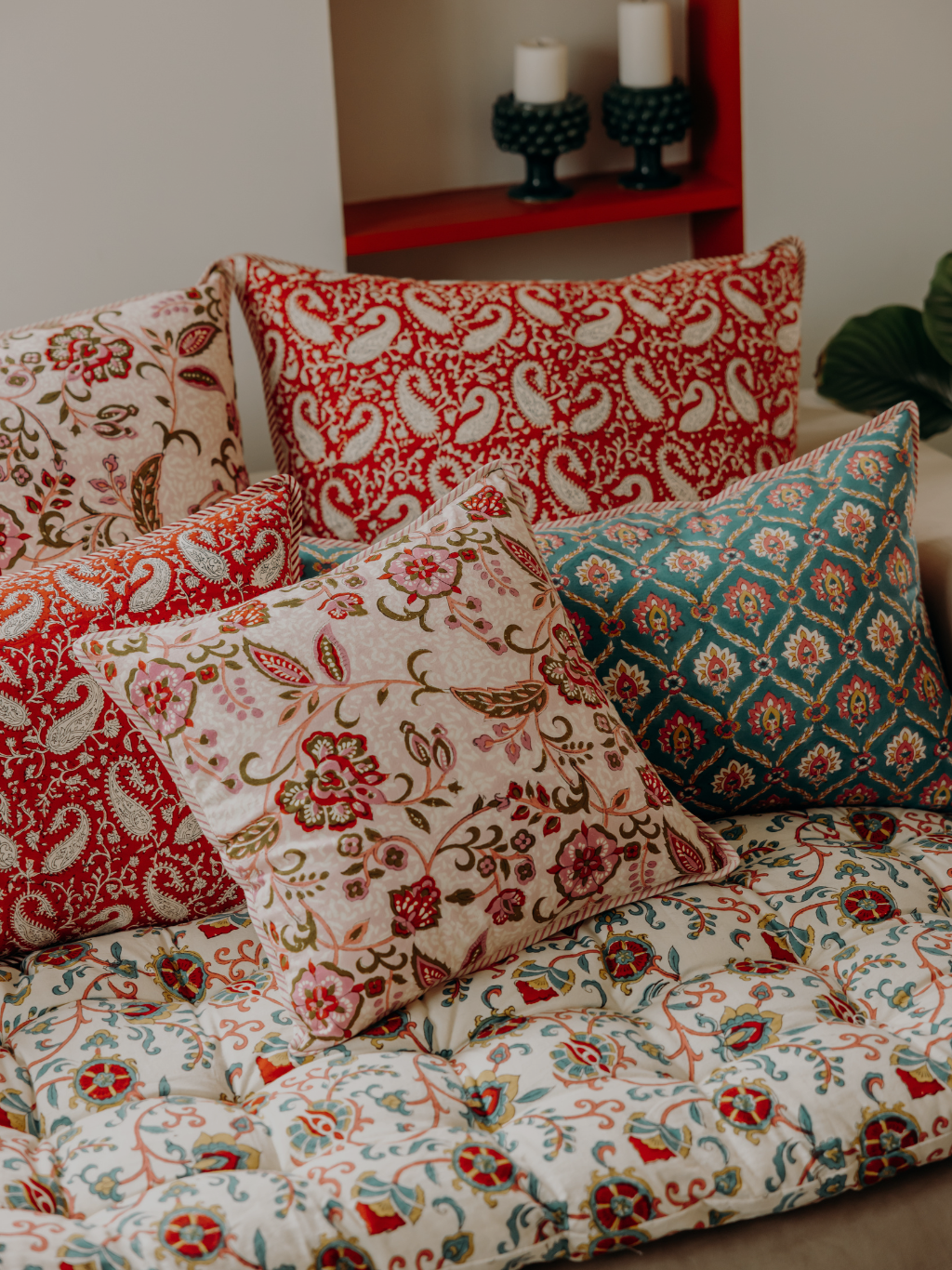 Offre coussins Slide background