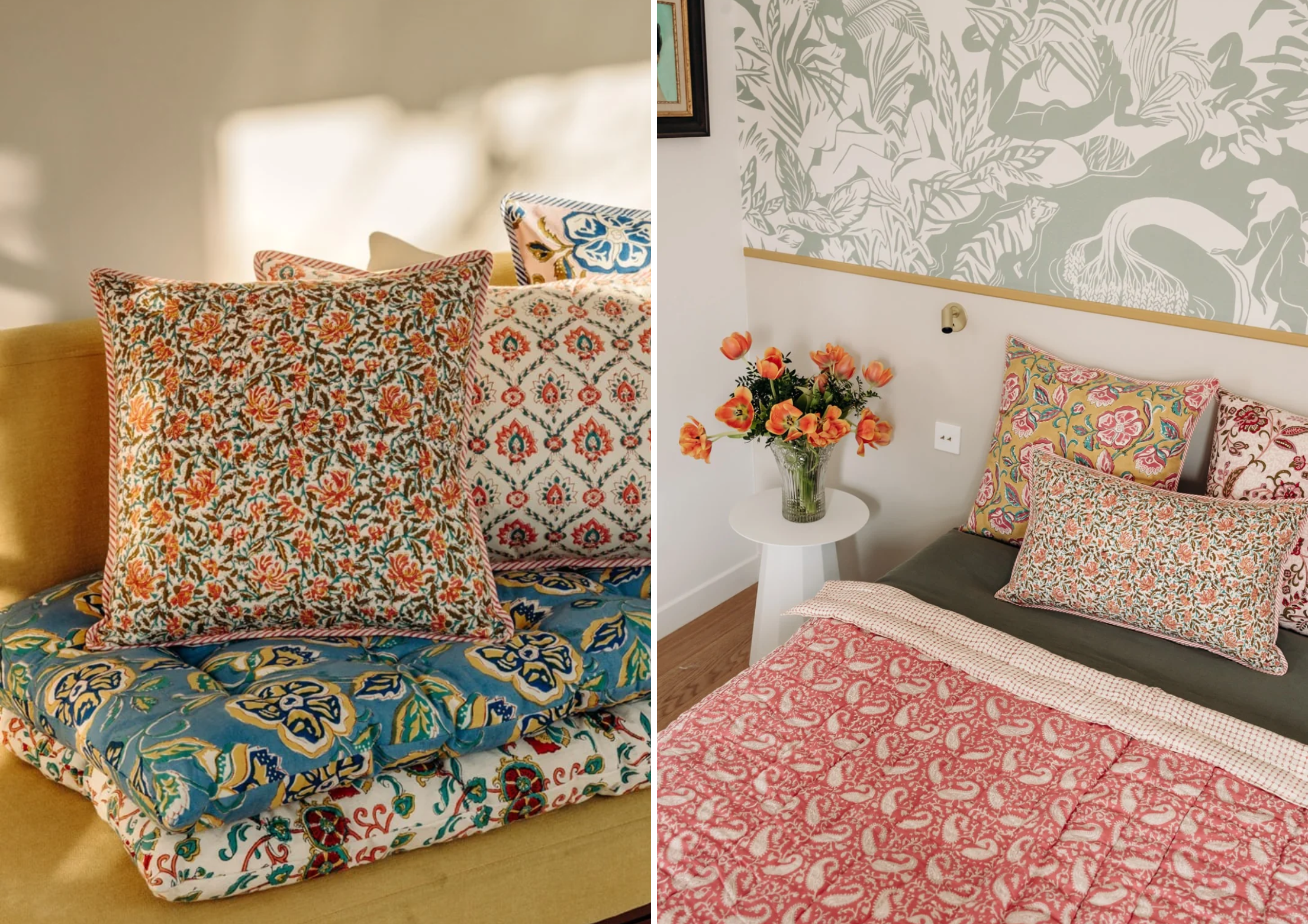 Housse de coussin REEMA, pièce choisie par Marion Raquin