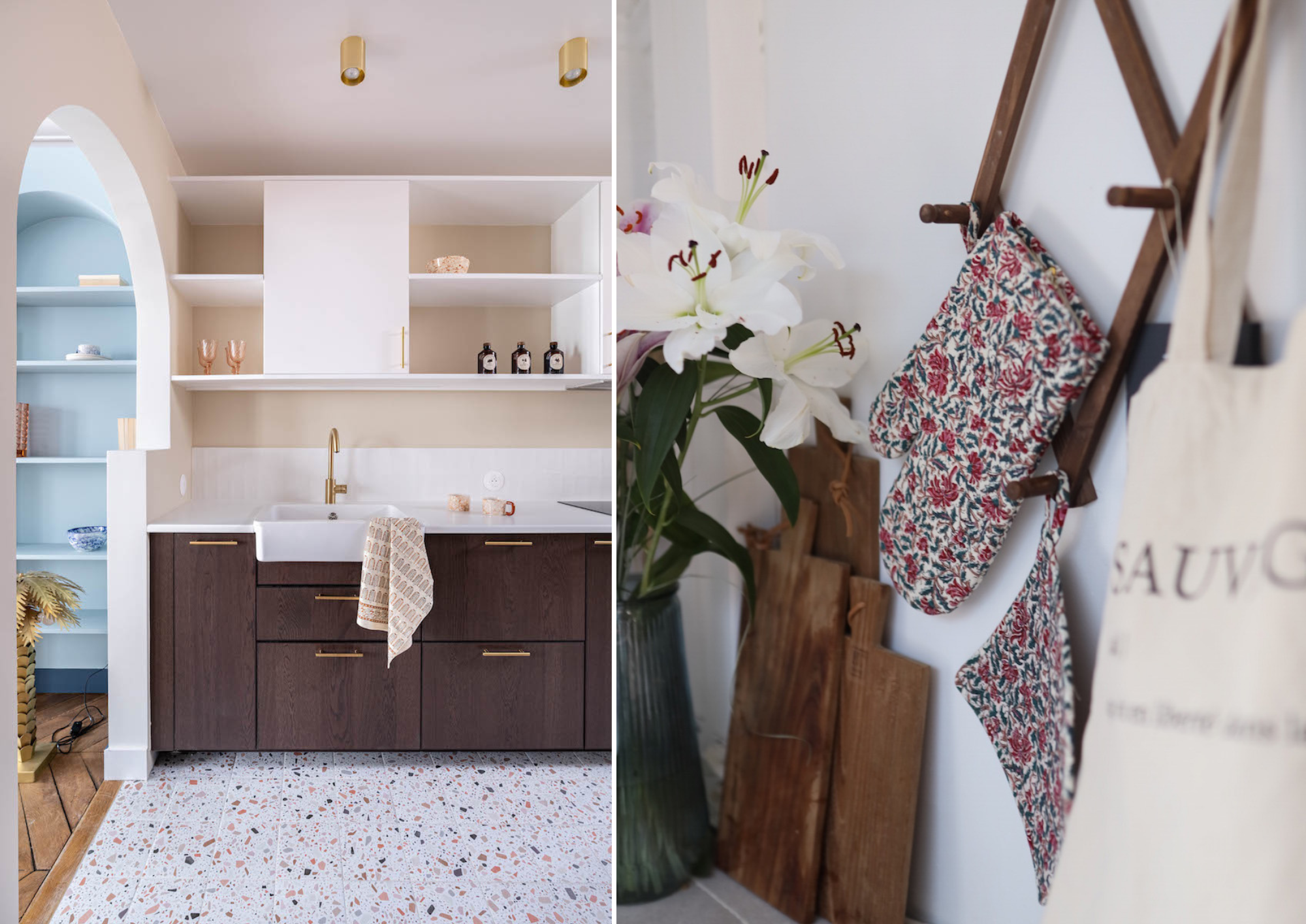Bohemian tableware and kitchen accessories by Jamini