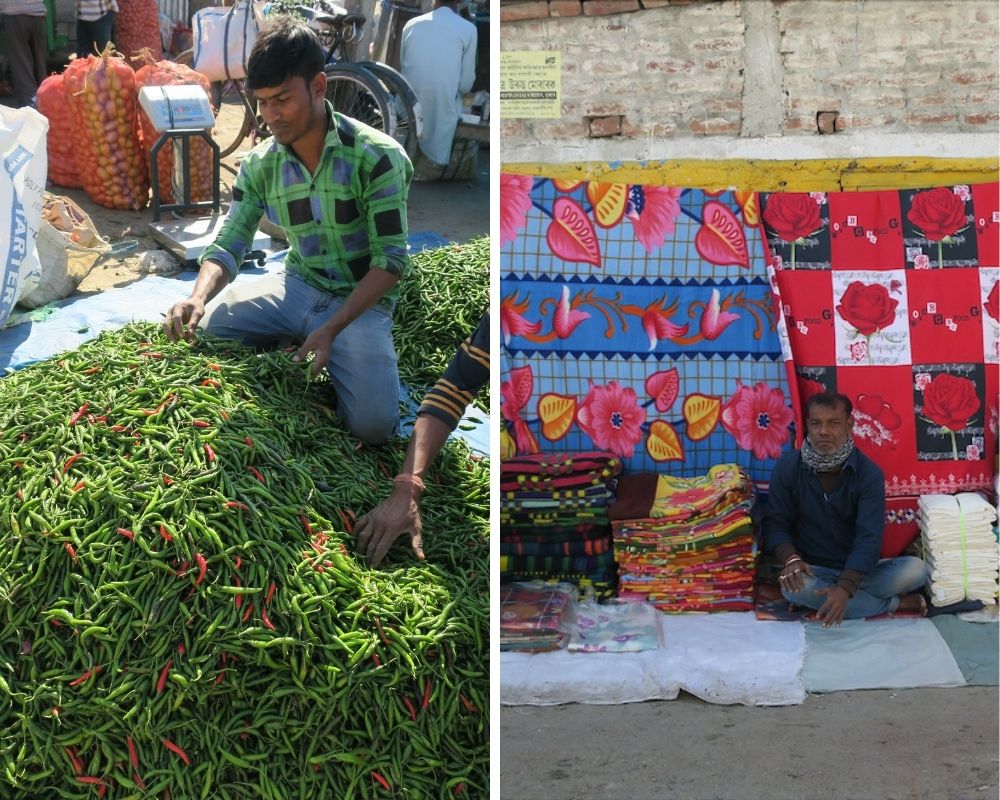 local market Assam