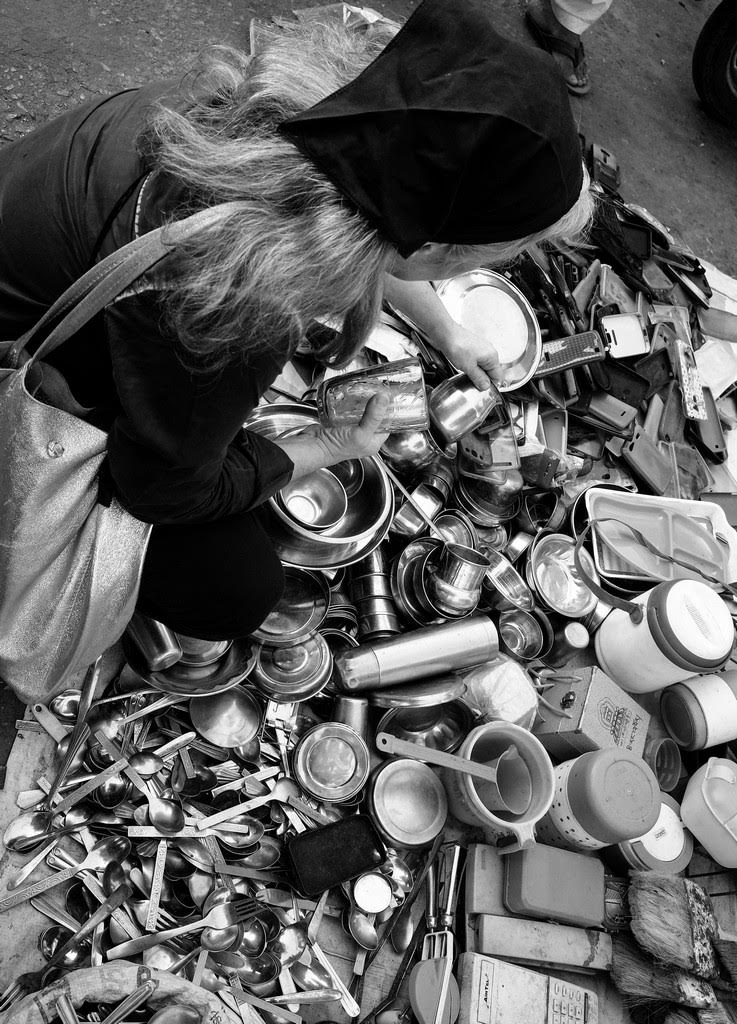 catherine levy at the flea market