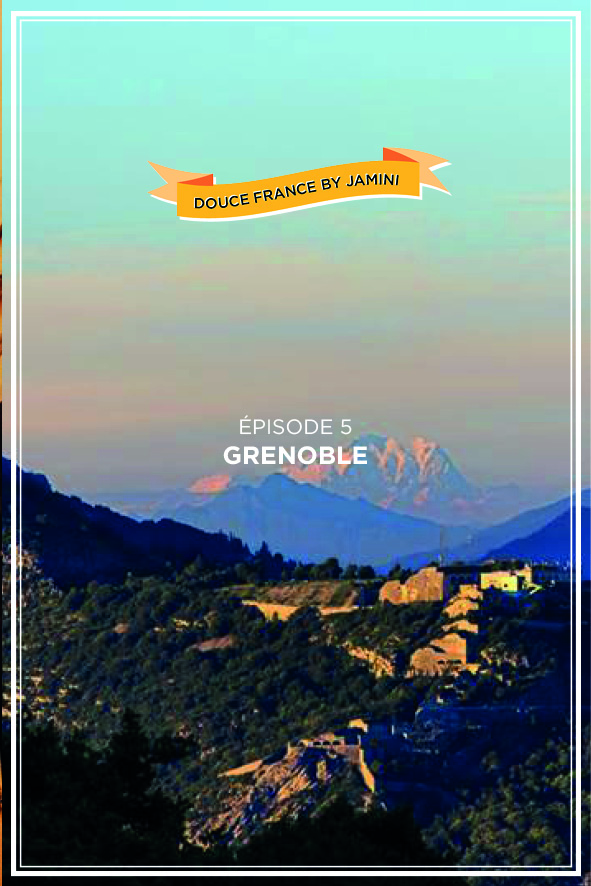 carte postale grenoble par Jamini