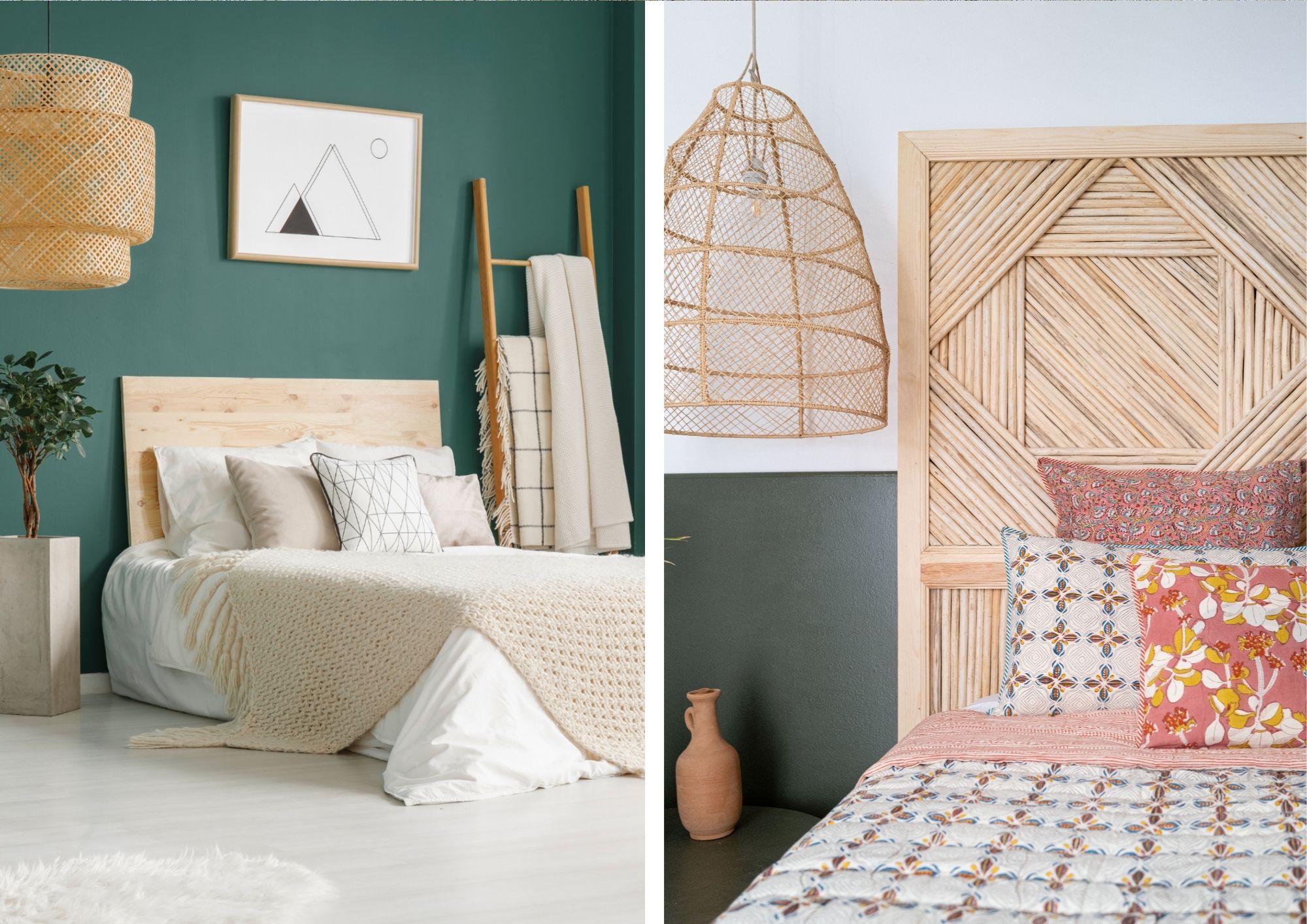 Boho chic room decor