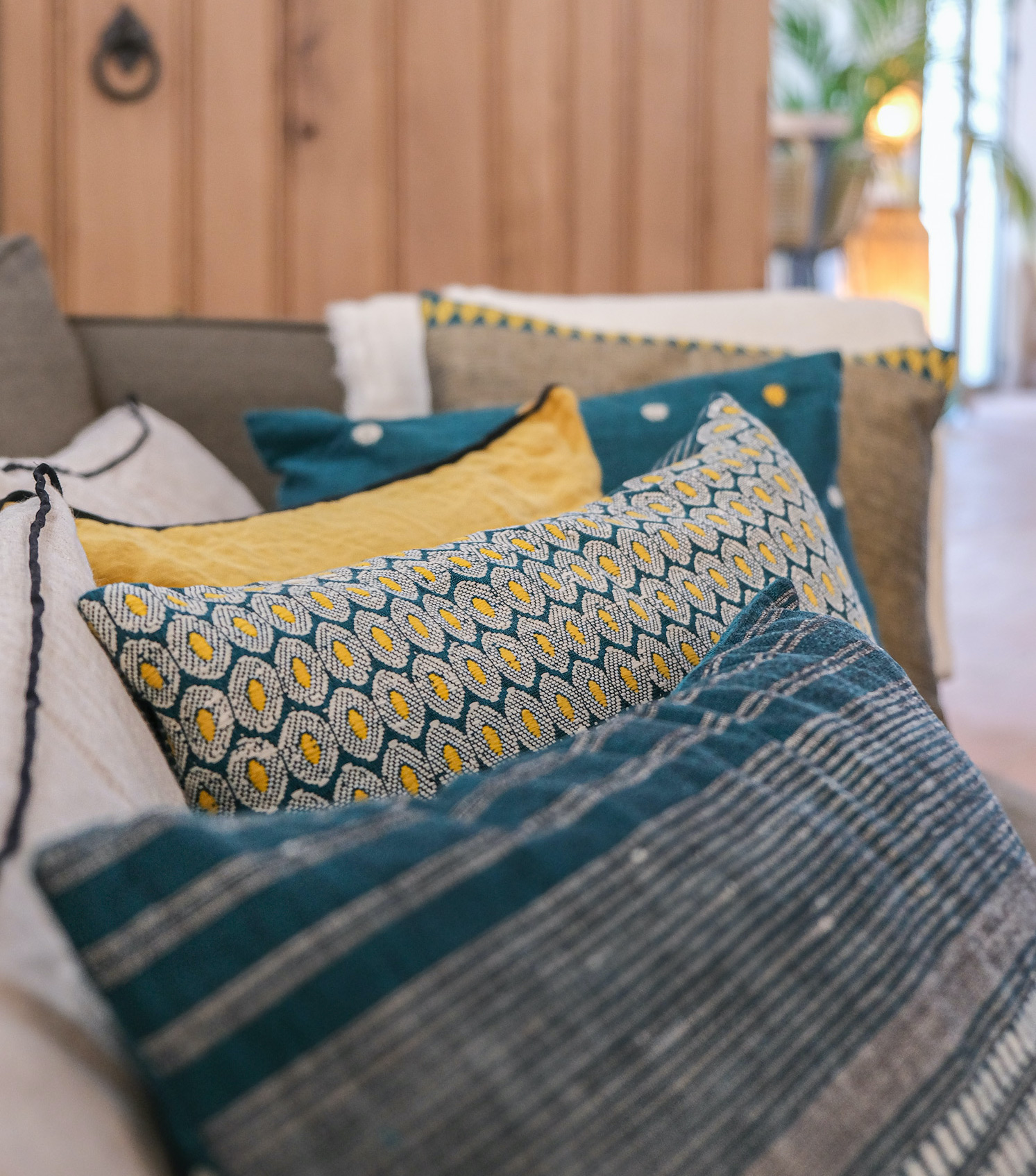 housses de coussins
