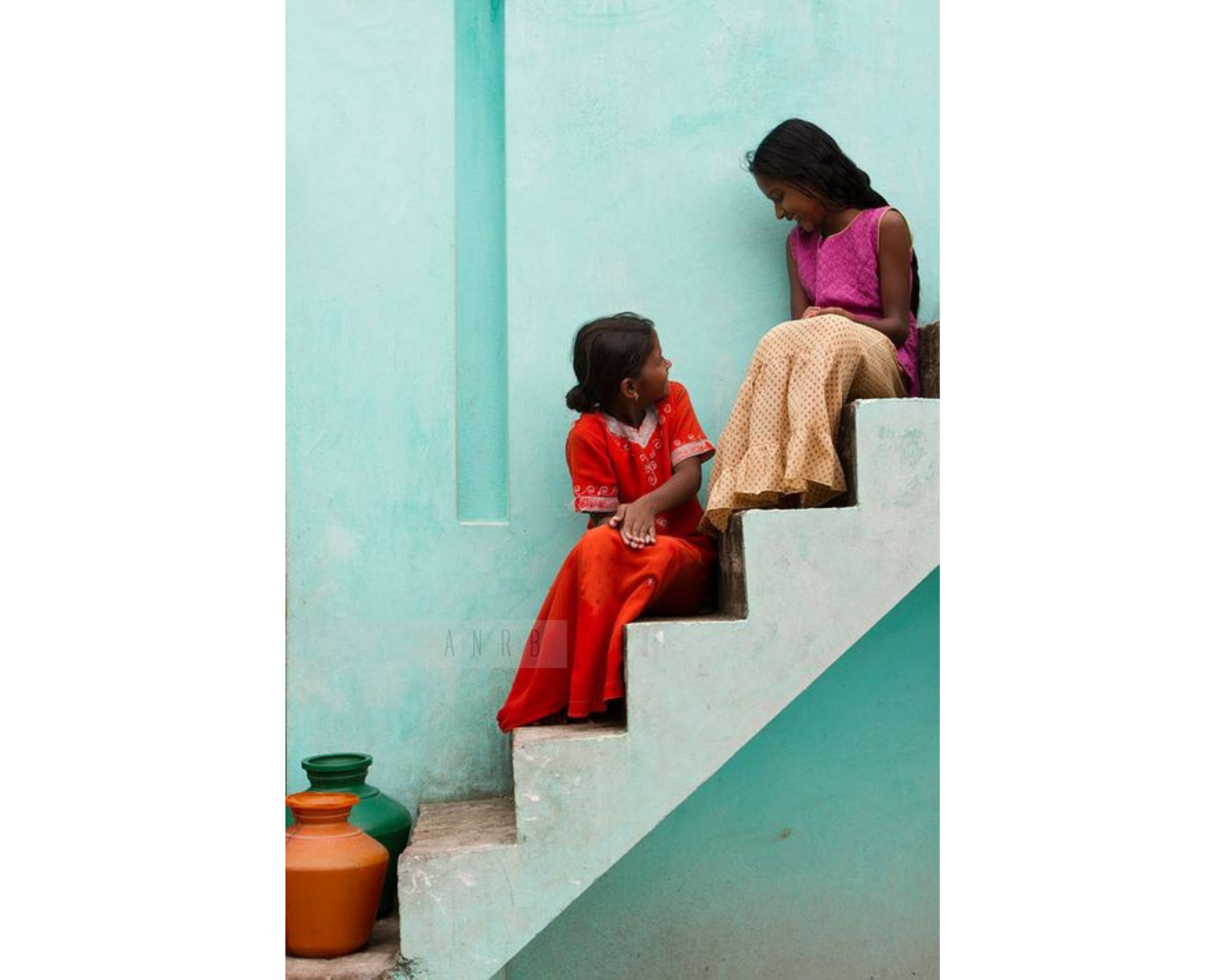 two Indian girls