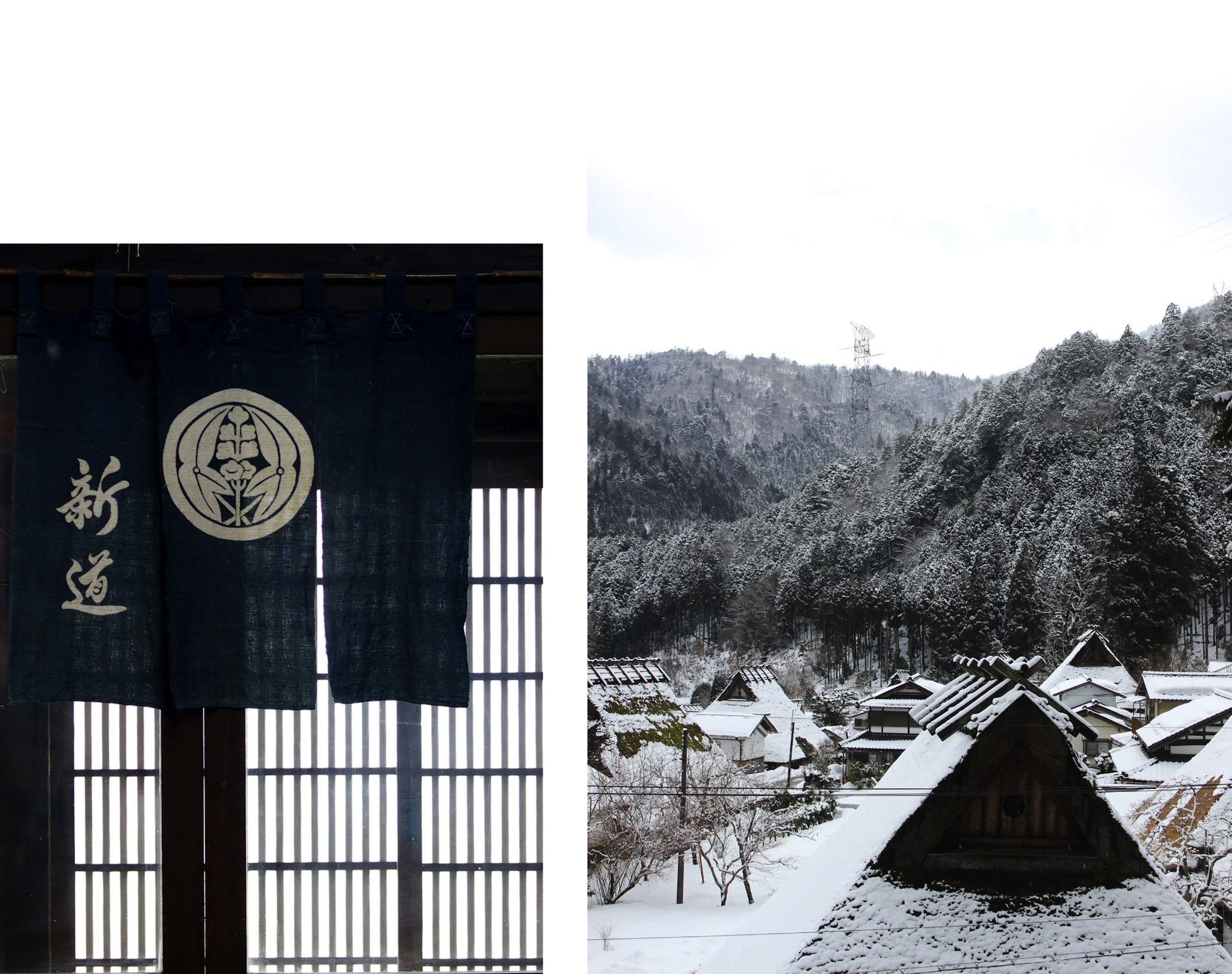 Japanese indigo cloth