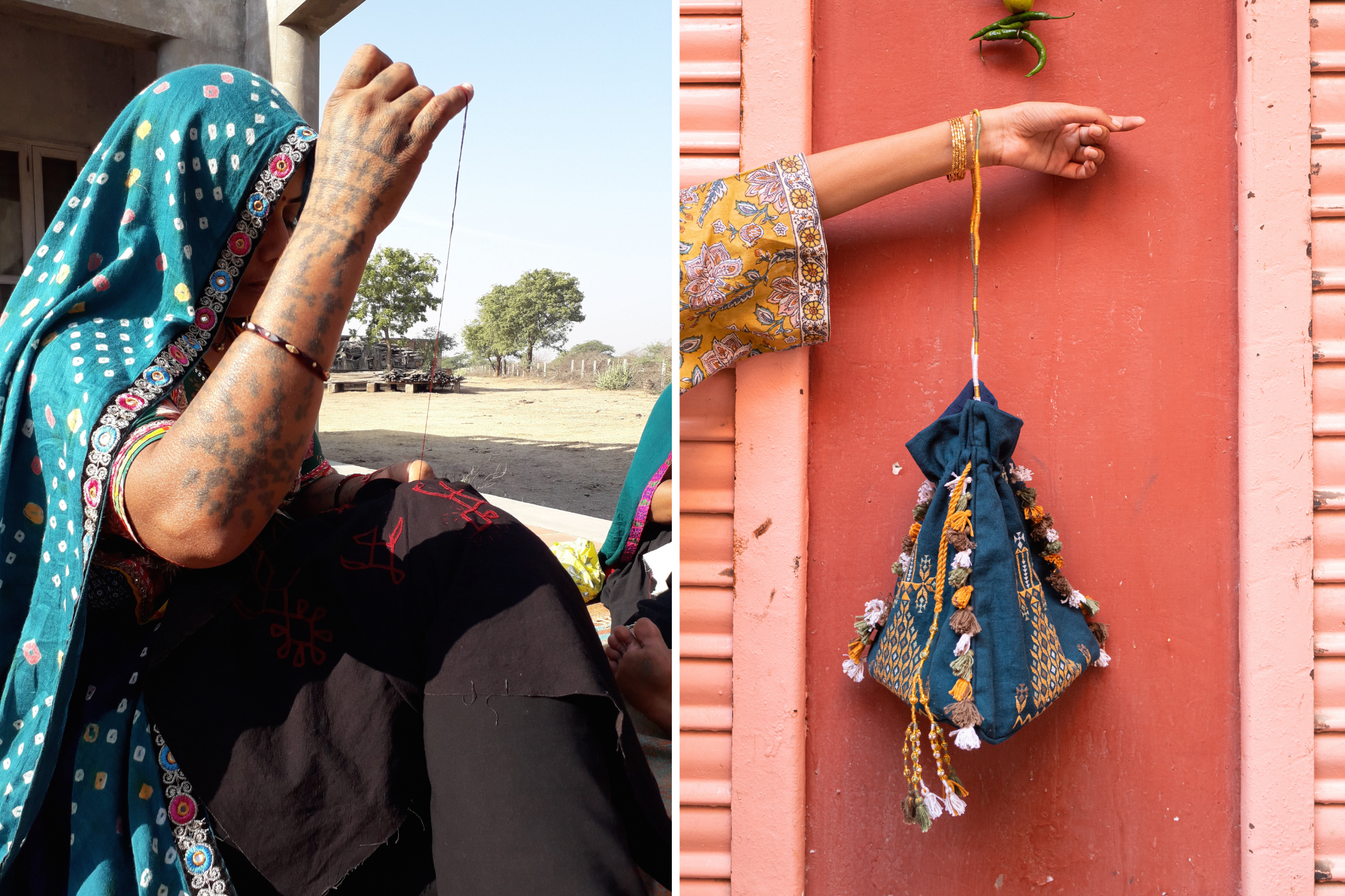 The intricate art of hand embroidery from Kutch, Gujarat - Jamini