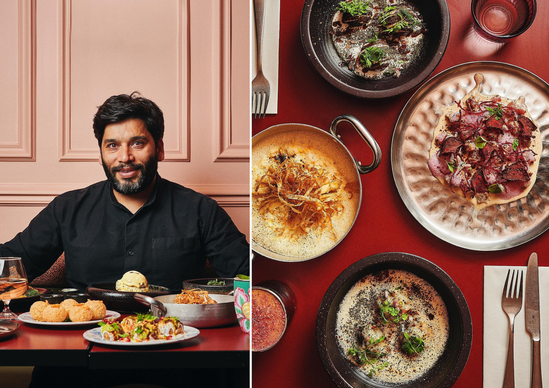 Chef indien Manoj Sharma, cuisine indienne restaurant Jugaad à Paris