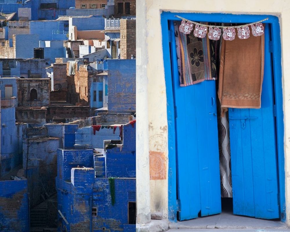 blue city