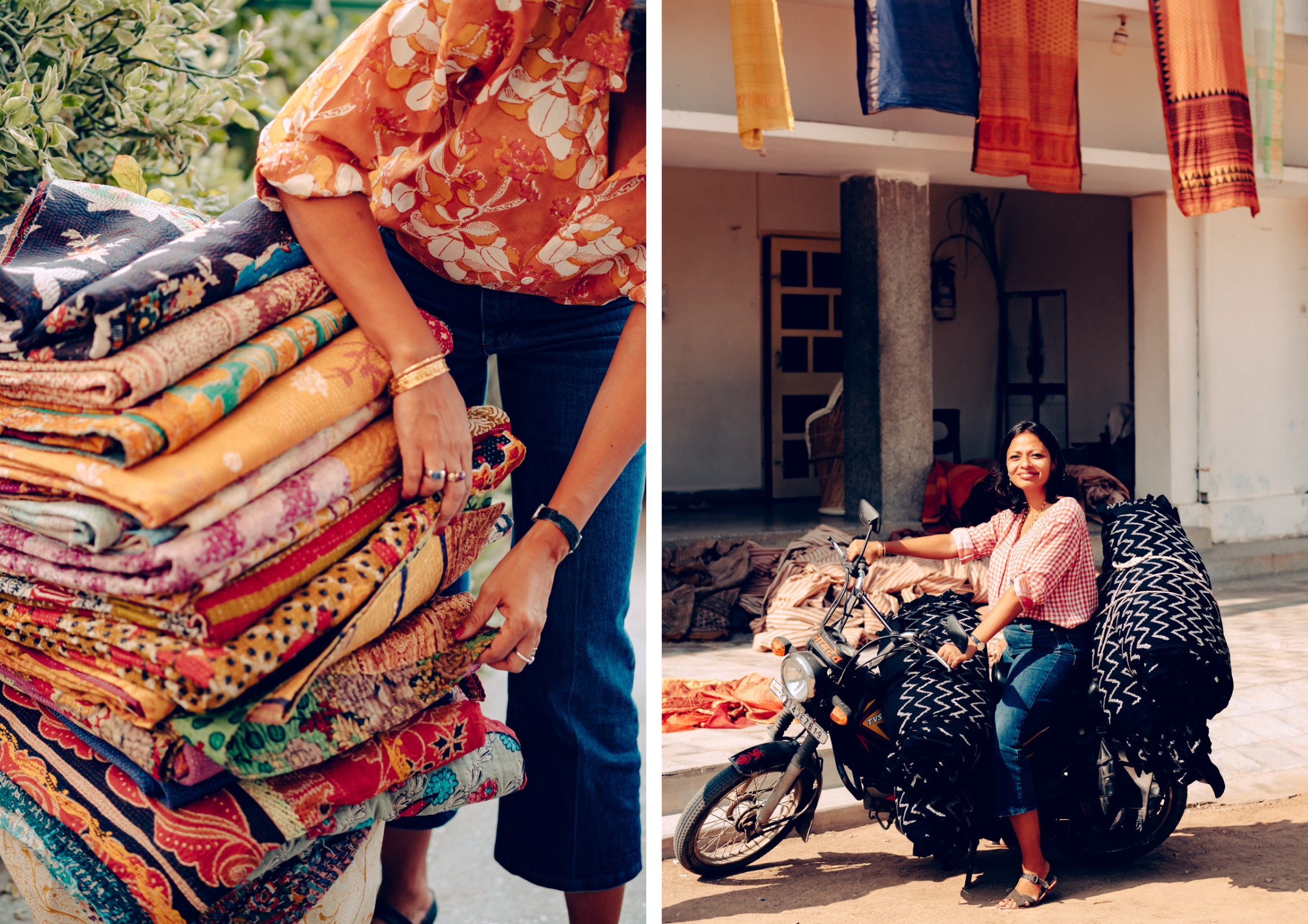 Usha Bora en Inde