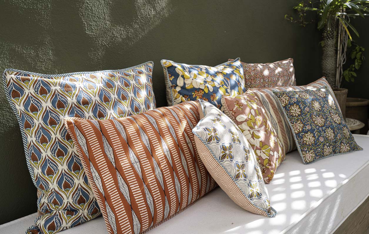 coussin indien